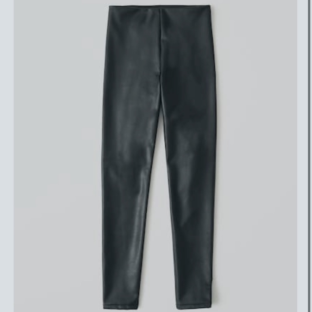 Abercrombie Vegan Leather Leggings